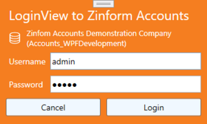 Login Screen